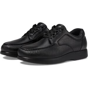SAS Mens Bout Time Comfort Lace Up Shoes US 13 Wide Black Leather GUC